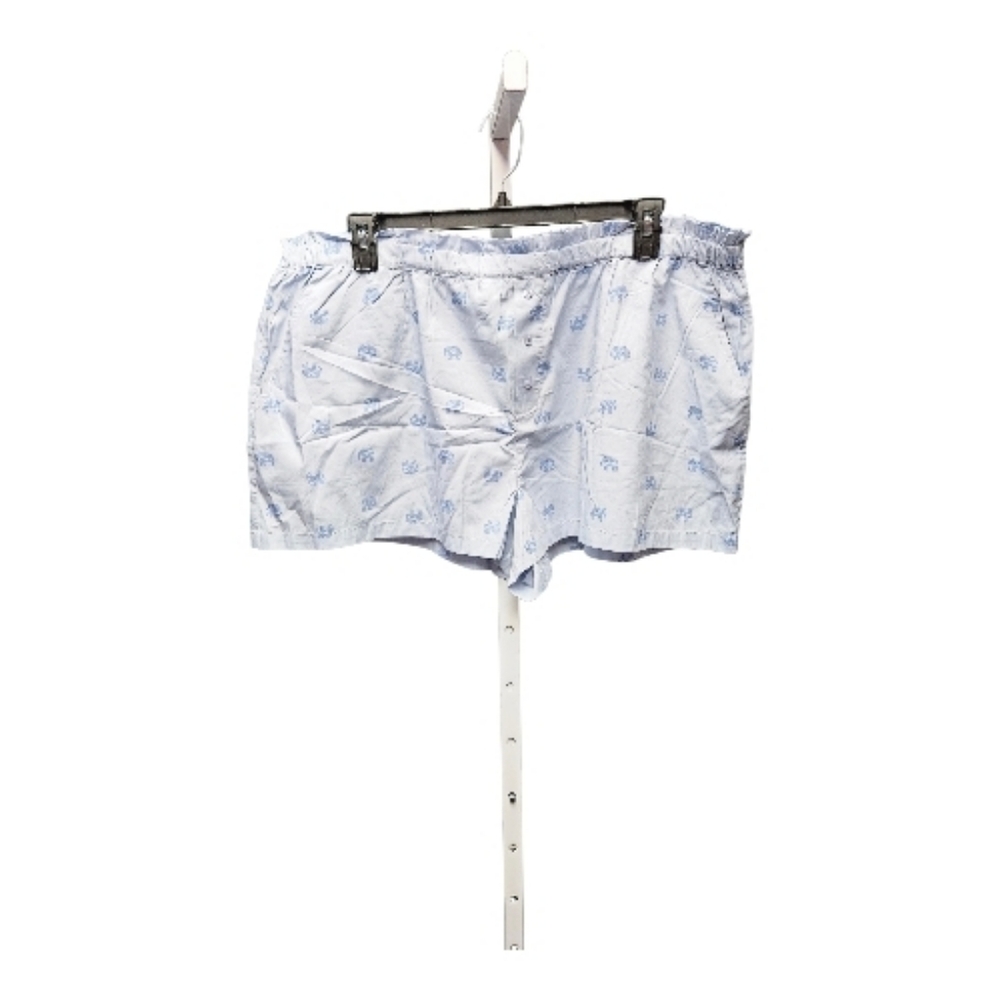 LOFT Light Blue Printed Women's Pajama Shorts